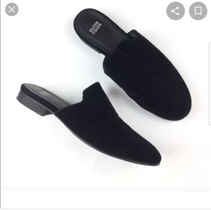 Eileen Fisher Velvet Slides